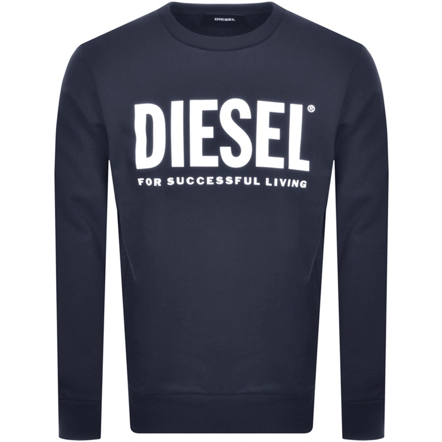 Alternative Image for ProductDiesel Division Sweatshirt Navy1